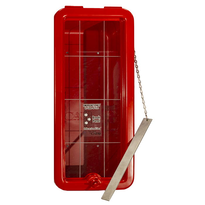 CATO- Chief - Plastic Fire Extinguisher Cabinet w/ Breaker Bar