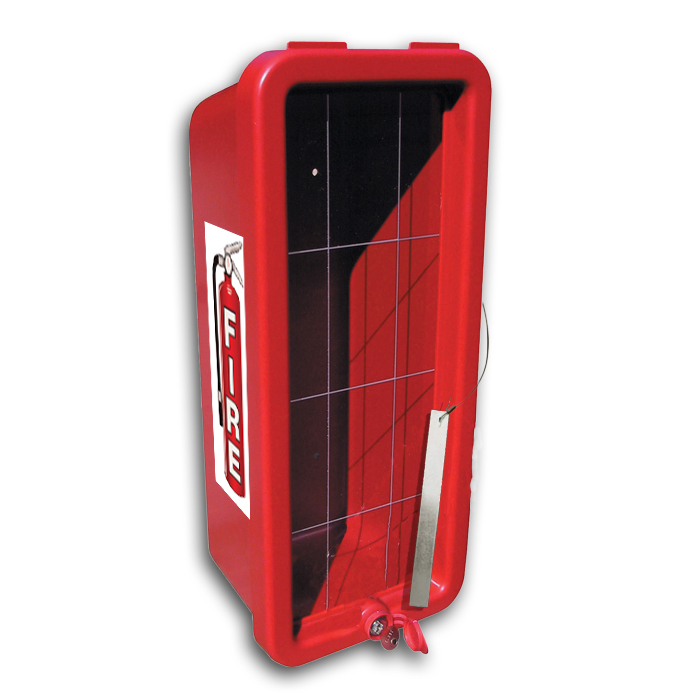 CATO- Chief - Plastic Fire Extinguisher Cabinet w/ Breaker Bar