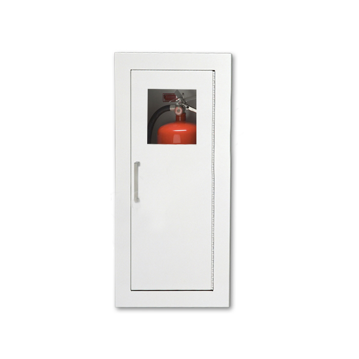 Larsen's 2409-R7-HD Semi-Recessed Fire Extinguisher Cabinet (MP5