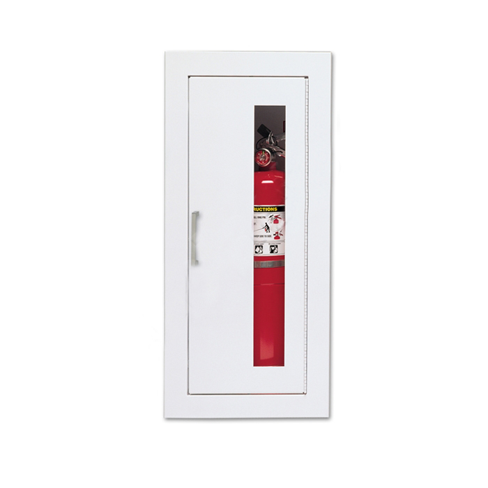 Larsen's 2409-6R-VD Semi-Recessed Fire Extinguisher Cabinet ...