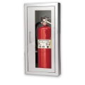 Aluminum Semi-Recessed Cabinet