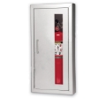 Aluminum Semi-Recessed Cabinet