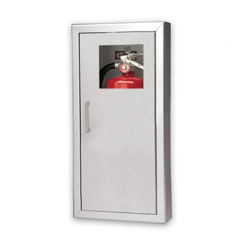 Aluminum Semi-Recessed Cabinet