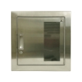 Stainless Steel Vertical Duo AED Cabinet